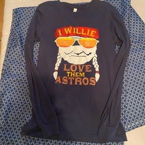 Long sleeve astros